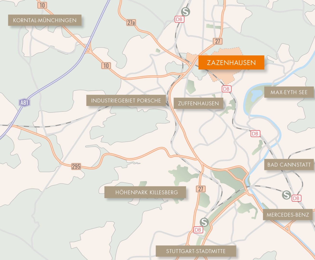 Regionalkarte