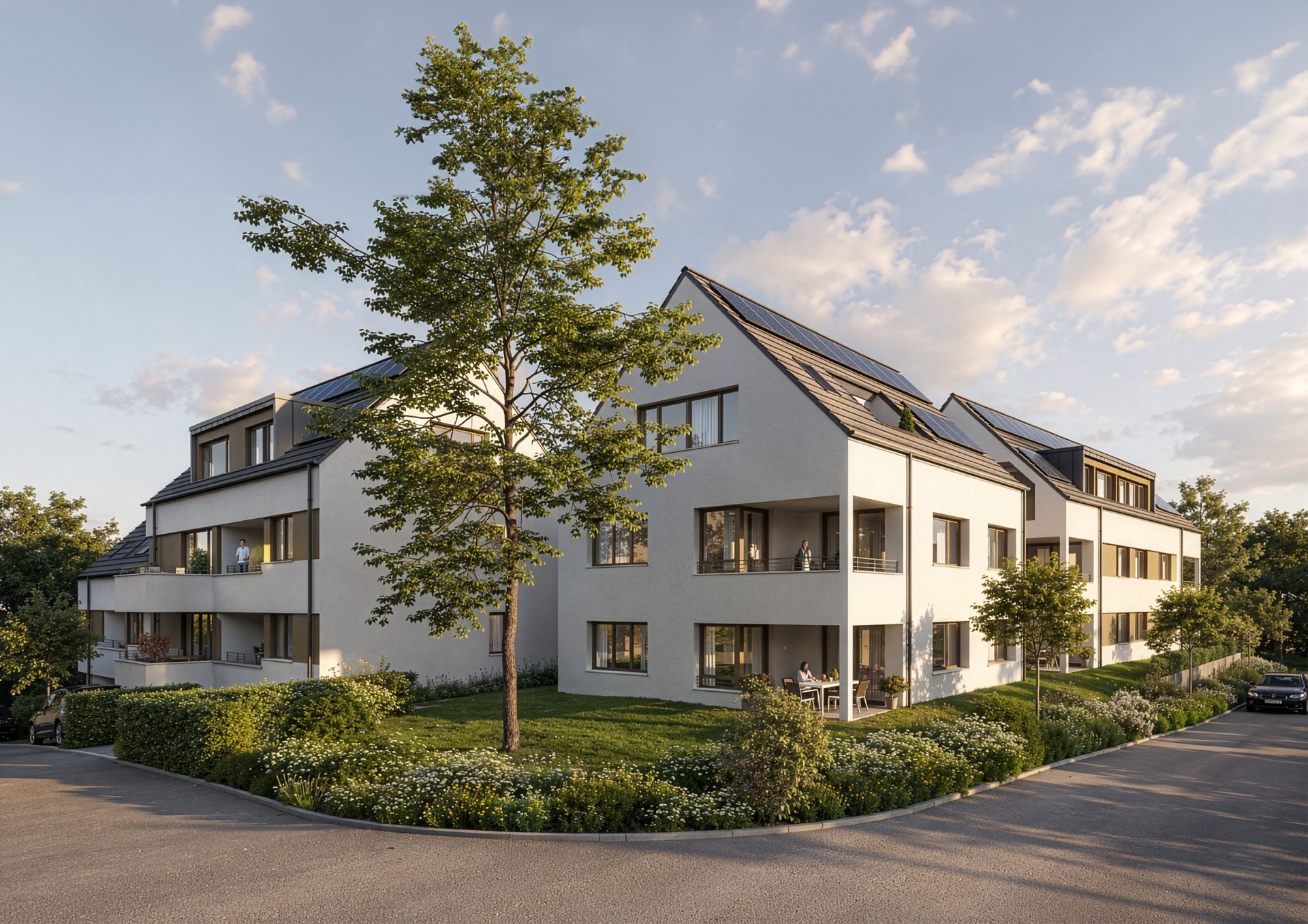 Visualisierung - Gartenansicht
